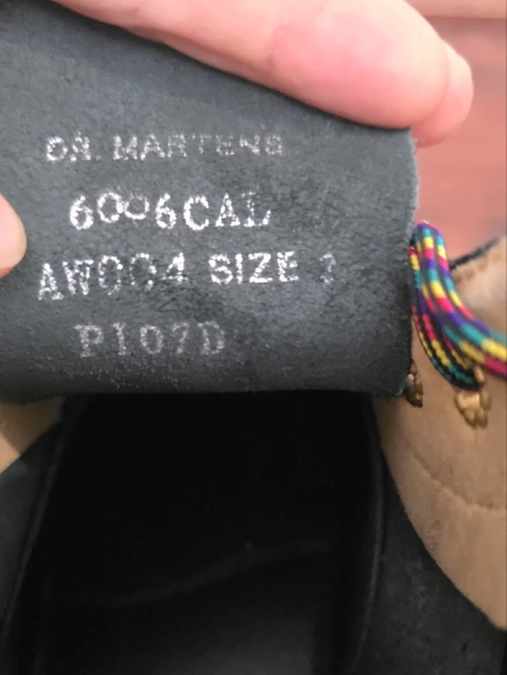 Dr. Martens Black Kids  Boots with Rainbow Laces